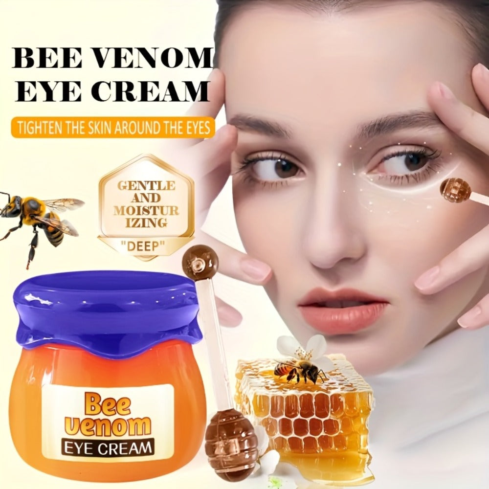 Bee Venom Eye Cream 5 Pack Instant Lifting Firming Anti-Aging Under Eye Treatment - Dark Circles Puffy Eyes Eye Bags Wrinkles Antioxidant Formula for Women All Skin Types