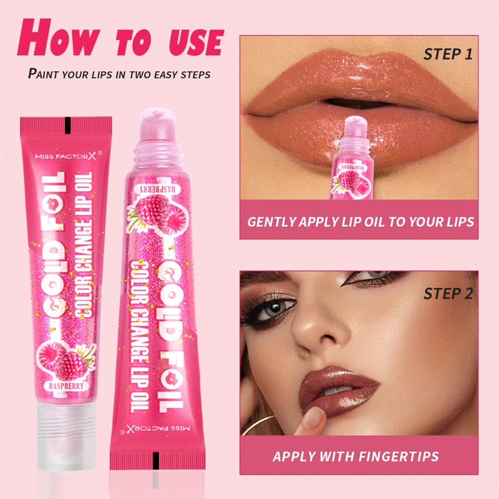 pH Color Changing Lip Balm Set 6pcs 6 Fragrances — Deep Moisturizing Brightening Glossy Tinted Lip Care, 0.51oz Each, Valentine's Day Birthday Holiday Beauty Gift Set for Women & Teens