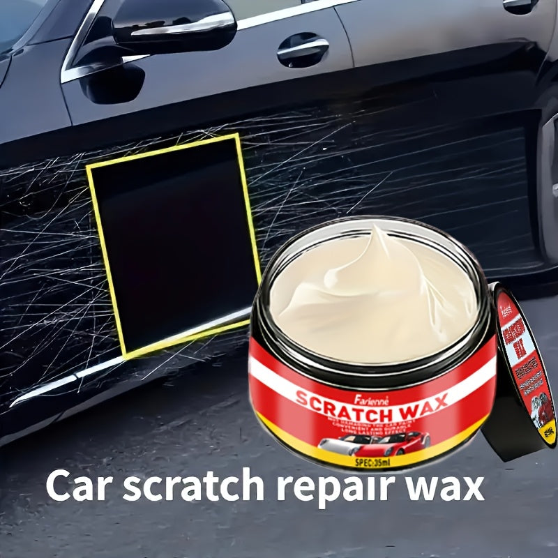 Nano Car Scratch Repair Paste - Paint Swirl Remover & Scratch Polishing Wax, Auto Detailing Tool For All Car Colors, Must-Have Car Paint Protector