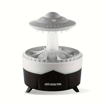 Large Capacity Aroma Diffuser & Humidifier | Intelligent Spray Atomizer with Water Drop Design for Home, Hotel, Restaurant & Office | Cool Mist Air Freshener Scent Diffuser White & Black