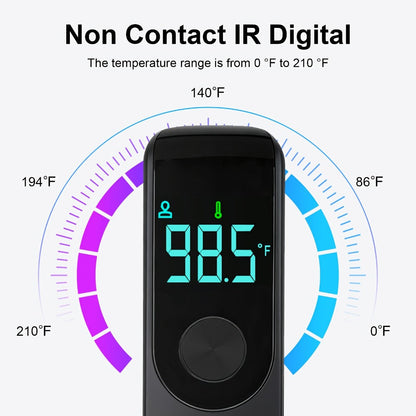 Infrared Forehead Thermometer No-Touch Digital Thermometer for Adults Kids Baby with Fever Alert Fast Accurate Temperature Reading Object & Room Mode