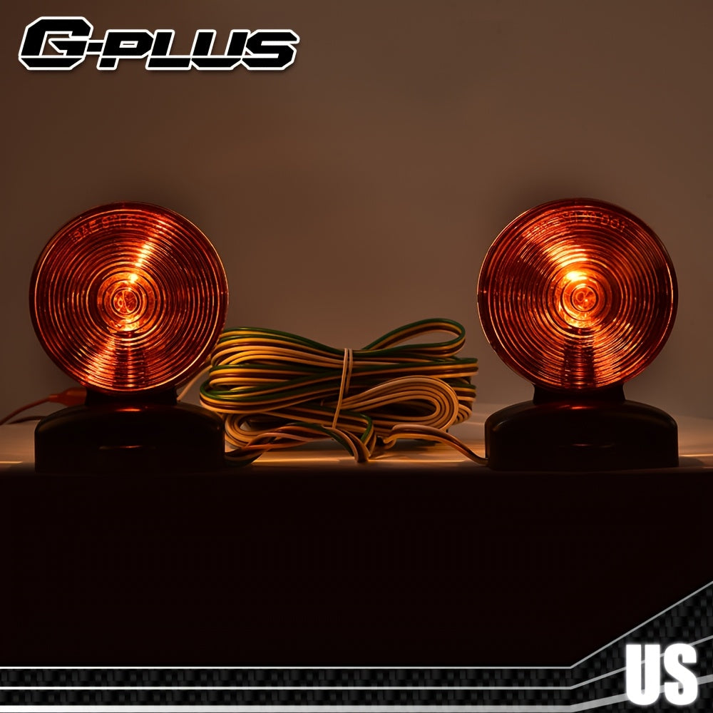 Magnetic Towing Light 12V Tow Trailer Lights Brake Tail Signal 12 Volt Kit,, Wire Trailer Lights Kit