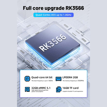 Anbernic RG353M Retro Handheld Game Console - CNC Aluminum Alloy Dual OS Android Linux 3.5" IPS Touchscreen HDMI Hall Joystick 3500mAh Gaming Handheld