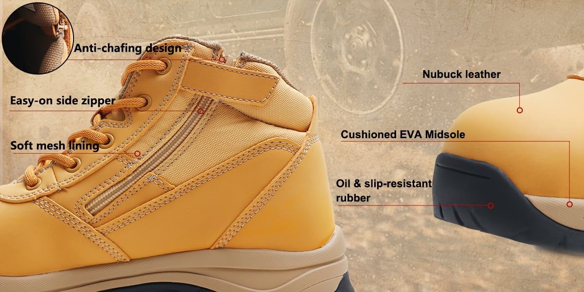 Men's Work & Safety Shoes - Non-Slip Sole for Beach & Water 790949