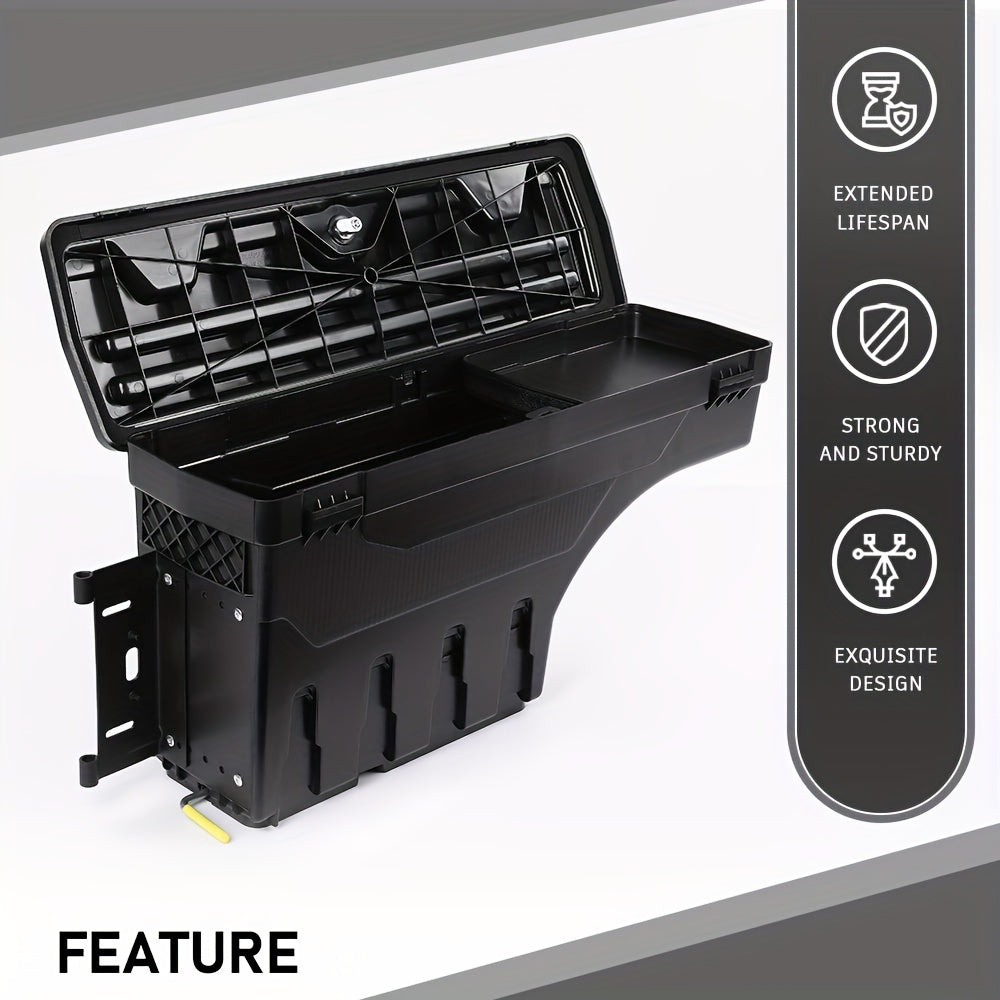 Truck Bed Swing Storage Box Tooling Box Left Right Side For Ford For F150 1997-2014