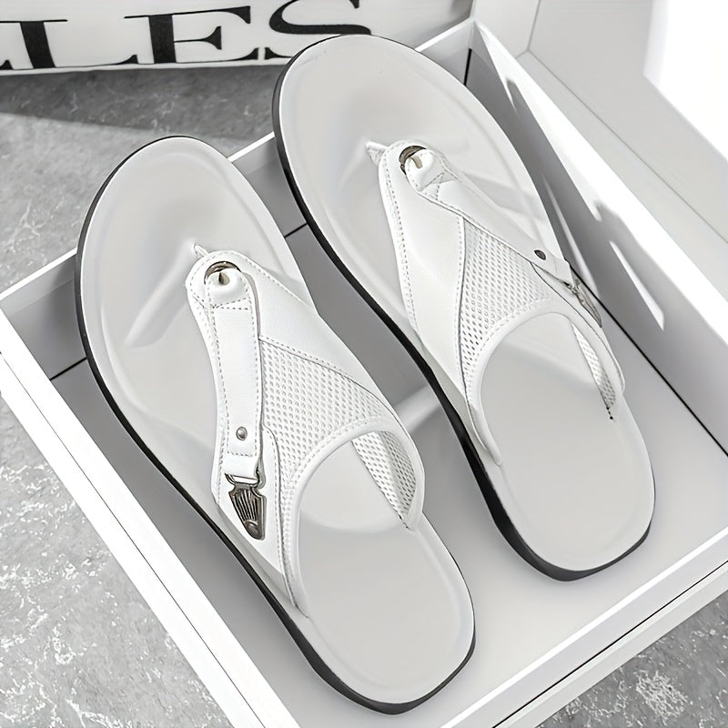 Men's Flip Flops - Breathable Mesh Lightweight for Beach & Water 727717