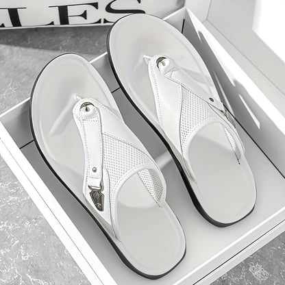 Men's Flip Flops - Breathable Mesh Lightweight for Beach & Water 727717