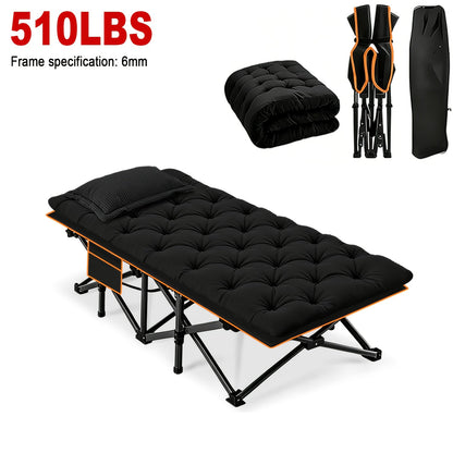 Folding Bed shown in the 510lb•Black option