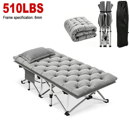 Folding Bed shown in the 510lb•Grey option