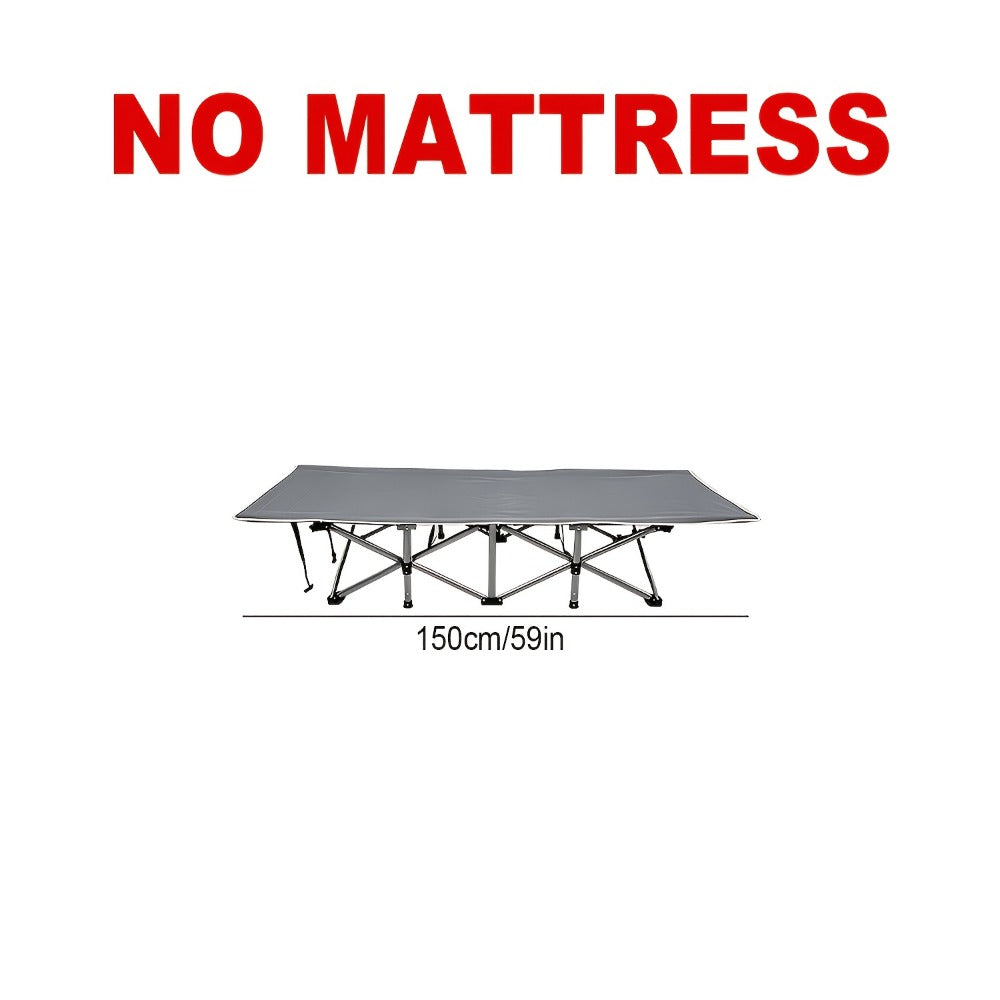 59-Inch Wide Folding Bed with Carry Bag and Tool-Free Assembly for Bedroom detail image - detail view 15