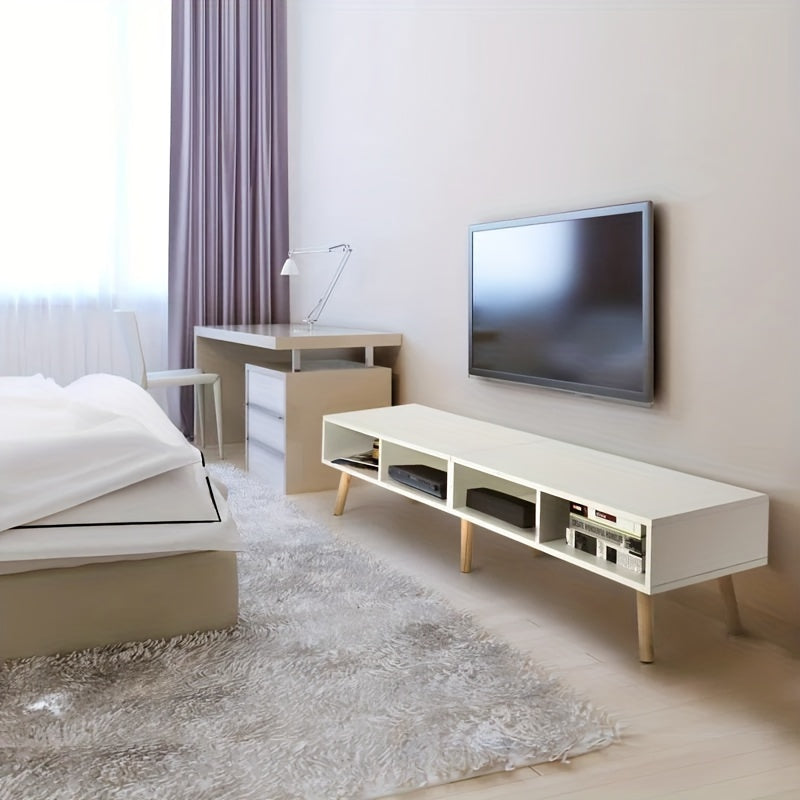 TV Stand shown in the White option