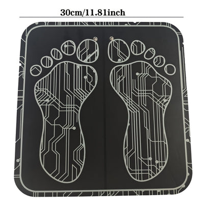 EMS Foot Massager Pad with TENS Therapy – Portable Electric Foot Massage Machine, Reusable Pad, Multiple Mode Adjustment, Pain Relief for Plantar Fasciitis & Tired Feet