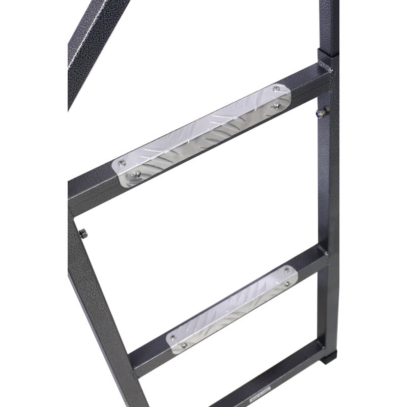 Pickup Truck Tailgate Ladder, Universal Fit Truck Bed Ladder for Easy Access to Truck Bed, Durable and Sturdy Rear Truck Ladder for Camping, Loading and Unloading