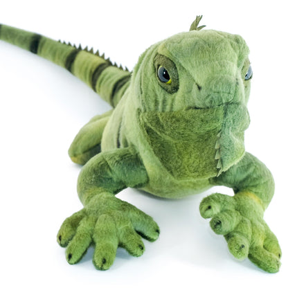 Large Iguana Stuffed Animal Plush 27 Inch – Igor the Iguana Soft Realistic Lizard Plush Toy by Viahart, CPSIA Safe with Character Story, Birthday Gift for Kids Animal Lovers