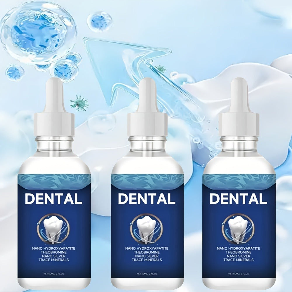 Oral Care Drops with Hydroxyapatite – True Tooth Care Solution for Cavity Protection, Enamel Strengthening & Sensitive Teeth, Daily Gum Health & Fresh Breath Formula, 2.03oz – Ideal Gift
