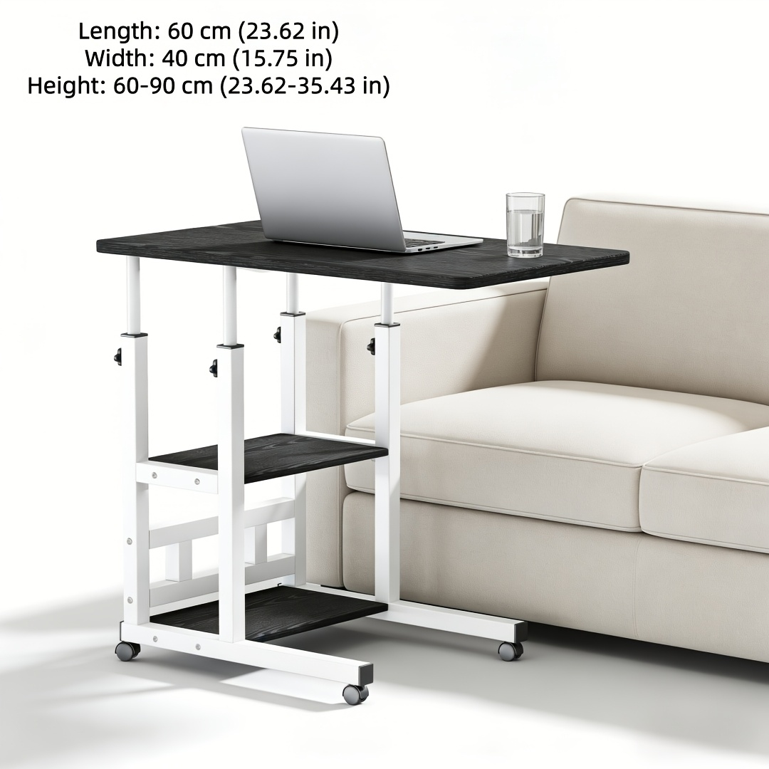Bedside Table with Wheels Adjustable Height – Multi-Style Nursing Care Table for Elderly & Patients | Single & 3-Tier Rolling Overbed Dining Table, Home Medical Convalescent Furniture, 13 Styles
