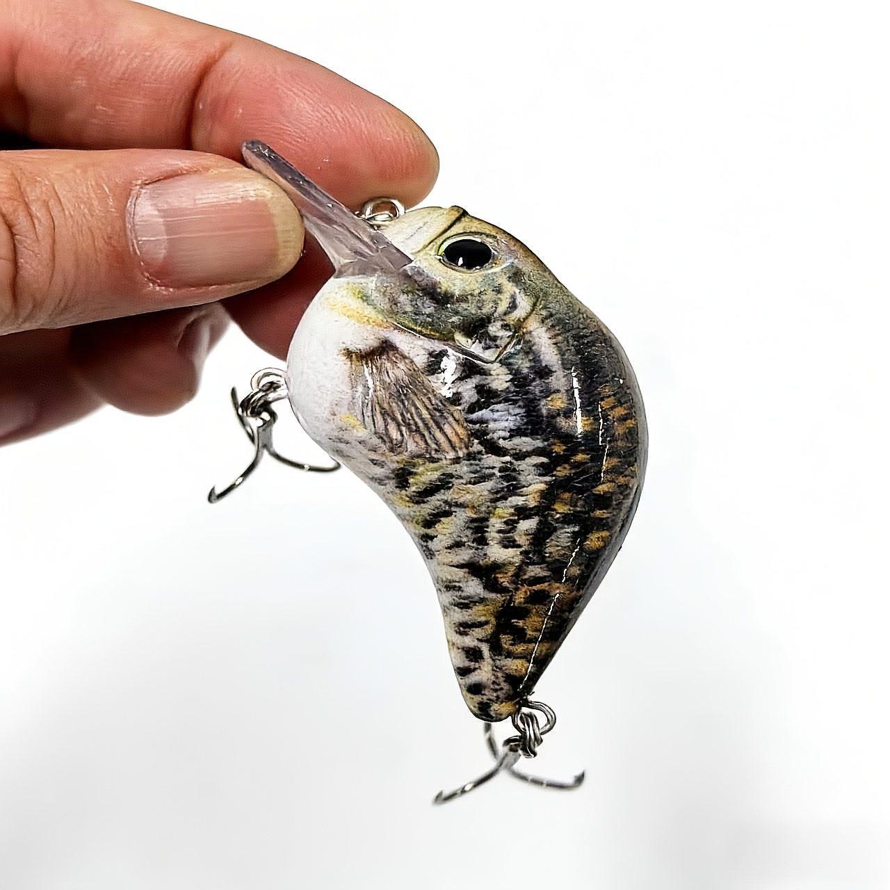 Crankbait Fishing Lures 5-Pack – 2.95inch 15.5g Deep Diving Fat Body Wobbler, Slow Sinking Hard Bait for Bass, Trout & Walleye in Freshwater & Saltwater