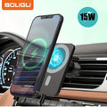 Compatible Magnetic Wireless  Charger 15W - Wireless Charger, Magnetic  Vent Phone Mount for iPhone 17/16/15/ 14/13/12 Series