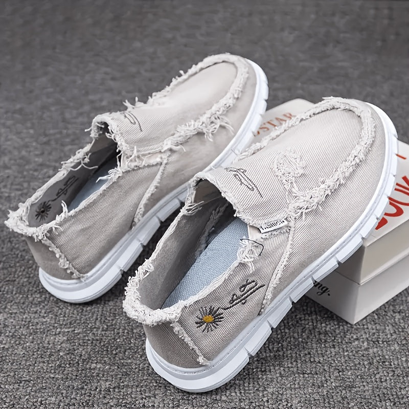 Men's Loafers & Flats - Breathable Mesh Lace-Up for Everyday Wear 161445