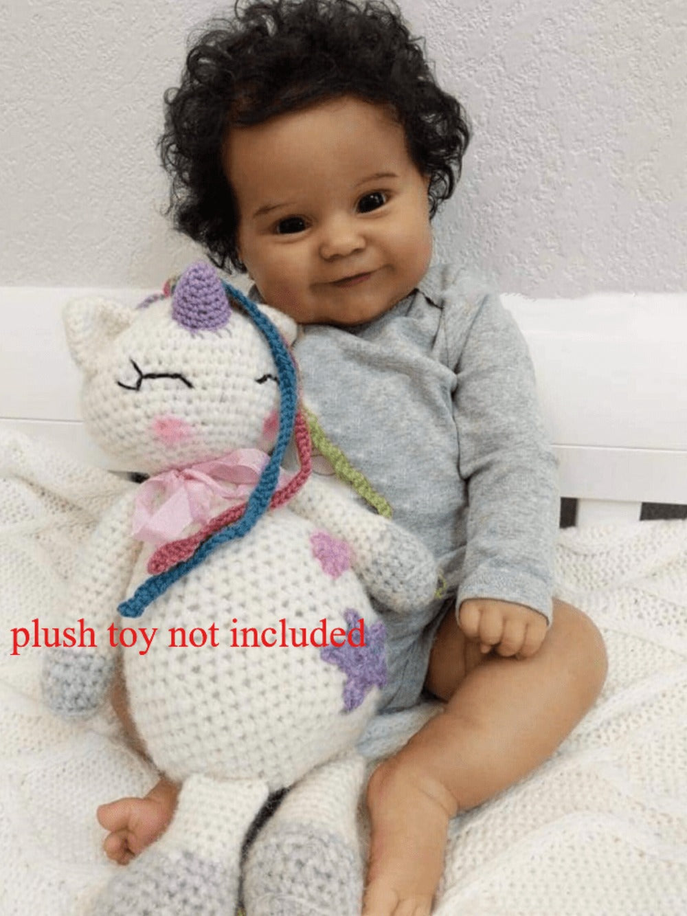 Black Reborn Baby Doll 20 Inch Full Soft Vinyl Body Lifelike African American Newborn Girl Maddie with Hand-Rooted Hair Clothes Magnetic Pacifier Bottle – ASTM Certified Gift for Kids Birthday Christmas