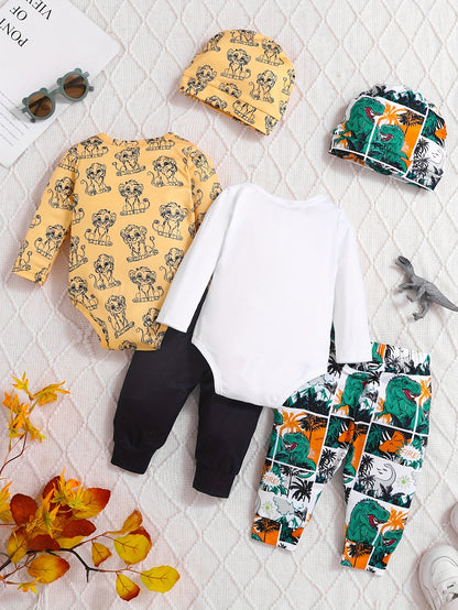 Baby Outfit Set - Graphic Long Sleeve Style 55429