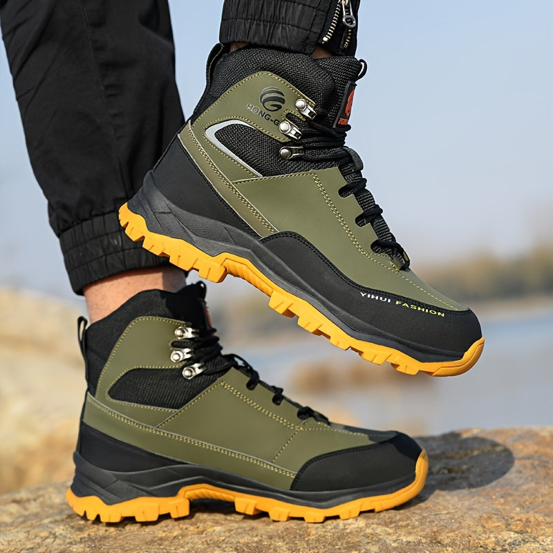 Men's Work & Safety Boots - Puncture Resistant & Non-Slip Sole