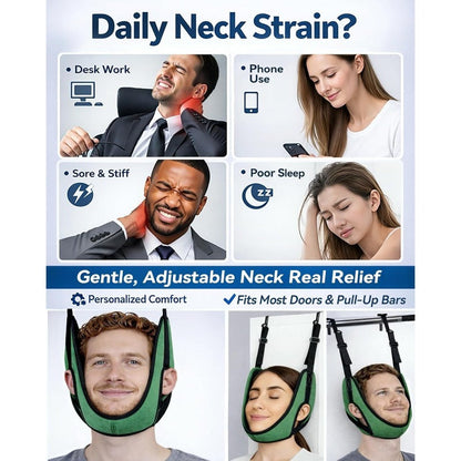 Door-Mounted Cervical Traction Device – Neck Decompressor