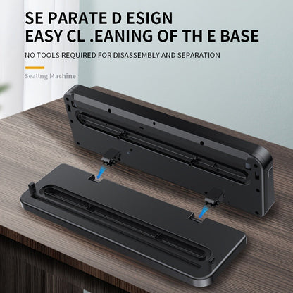Vacuum Sealer Machine 65KPA with 40 Bags, Wet & Dry Mode, 6-in-1 Food Preservation Sealing System for Home & Kitchen