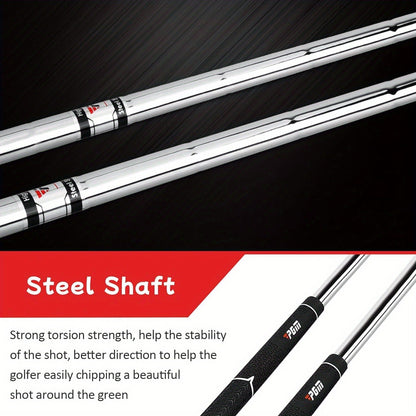 Golf Chipper Club Stainless Steel Head Regular Flex Steel Shaft 35 or 43 Degree Loft Blade Putter for Men Women Short Game Chipping Putting Wedge Championship Legal