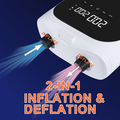 Electric SUP Pump 20PSI Portable Paddle Board Air Pump Quick Inflate Deflate for Stand Up Paddle Boards Kayak Inflatable Boat Tent Outdoor