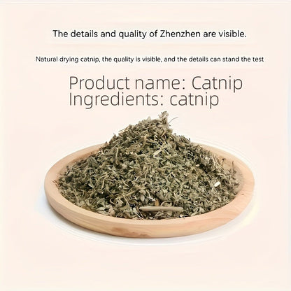 Natural Cat Treats 100g - Dried Herb Snacks for Cats to Aid Digestion, Reduce Hairballs & Stress, Promote Oral Health and Stimulate Natural Instincts