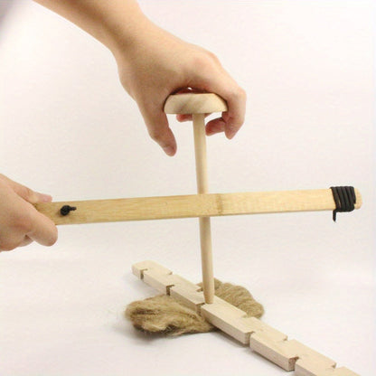 Bow Drill Fire Starter Kit – Primitive Friction Fire Making Set for Survival & Camping