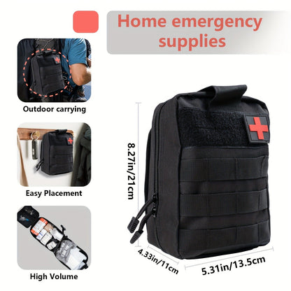 379-Piece First Aid Kit – Complete Emergency Safety Supplies for Home, Outdoor Hiking, Camping & Survival