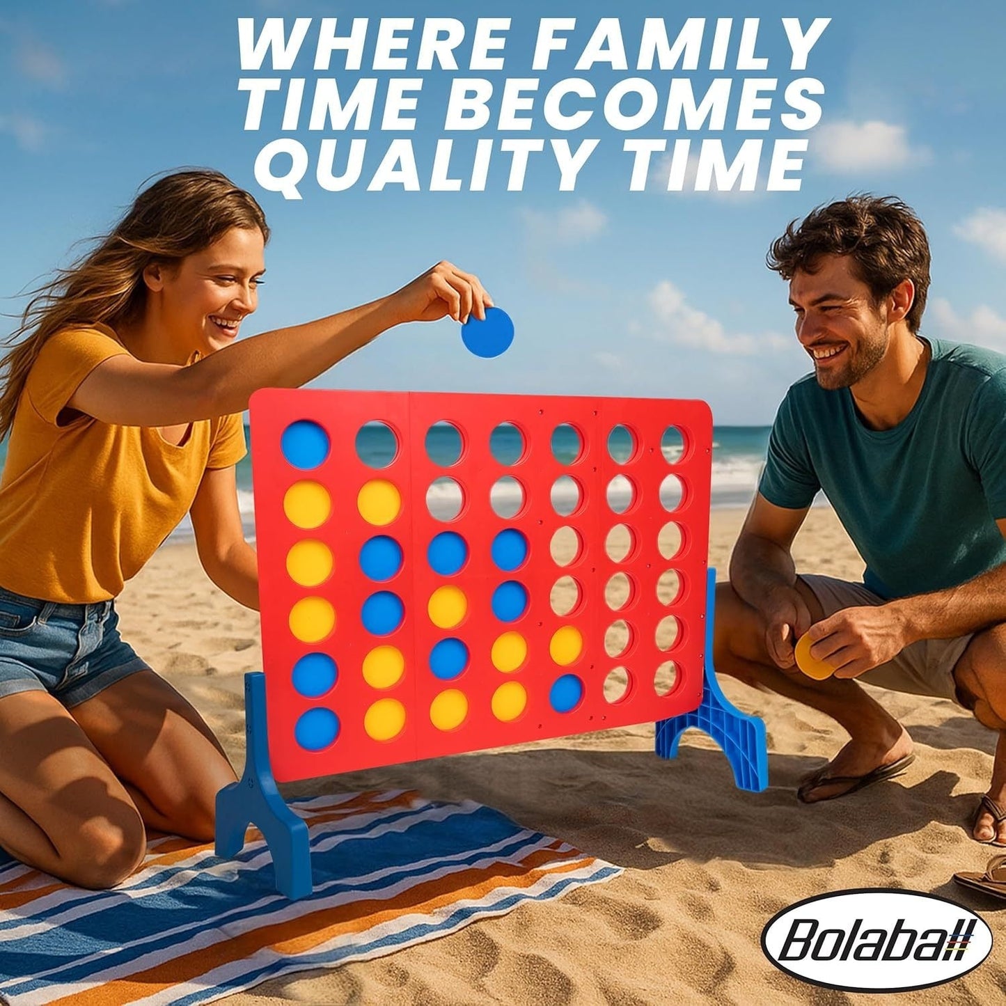 Outdoor Lawn Toss Game Set – Washer Toss & Ladder Toss for Backyard Party, Portable Yard Games for Adults Kids Family, Includes Carrying Case, Fun for Tailgate Camping Beach BBQ Gatherings