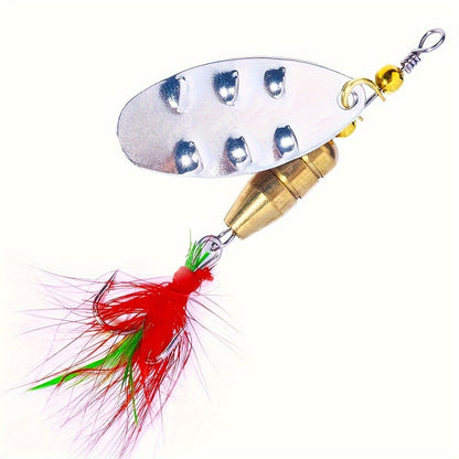 Metal Spoon Fishing Lures 16pcs – Spinner Bait Kit for Pike, Bass & Trout | Saltwater & Freshwater Artificial Lures with Tackle Storage Box