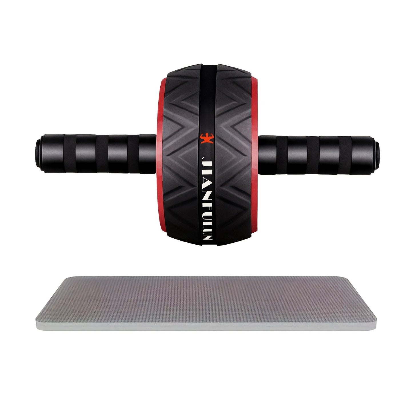 Ab Wheel Roller with Knee Pad – Core Strength & Balance Training, Abdominal Crunch Machine for Home Gym, Arm & Abs Muscle Toning, Stainless Steel & PP Options