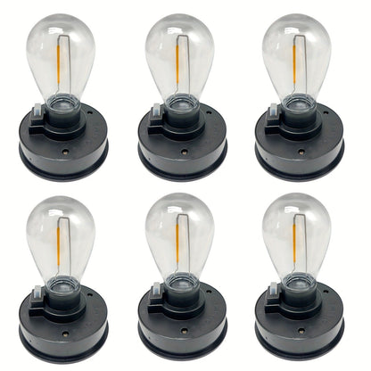 Solar Lantern Replacement Bulb IP65 Waterproof – Outdoor Solar Light Accessory, Top Bulb Replacement Kit | 2, 6 or 12 Pack