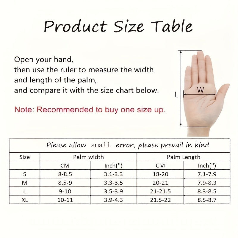 Thermal Touchscreen Gloves for Men & Women – Windproof Full-Finger Winter Gloves | Polyamide Warm Anti-Slip Outdoor Gloves | Available in 1 Pair or 3-Pack | S M L XL | Black Pink Blue
