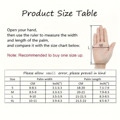 Thermal Touchscreen Gloves for Men & Women – Windproof Full-Finger Winter Gloves | Polyamide Warm Anti-Slip Outdoor Gloves | Available in 1 Pair or 3-Pack | S M L XL | Black Pink Blue