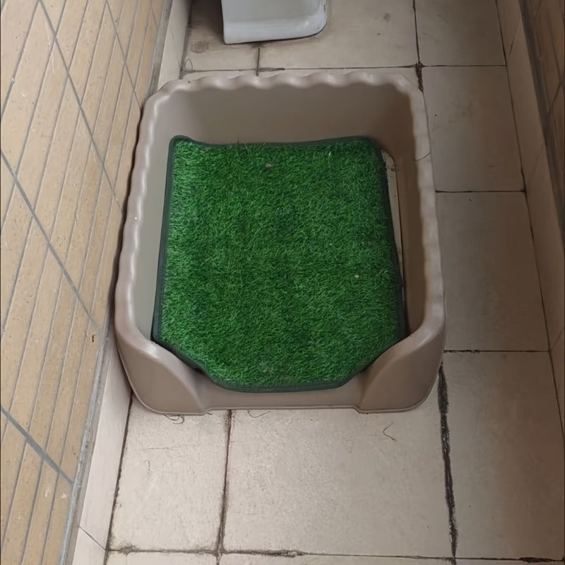 Artificial Grass Dog Potty Pad Washable Reusable - Odor-Proof Pet Training Lawn Mat for Indoor Outdoor Use, Dog Urine Grass Pad 18 x 28 Inch for Puppies & Adult Dogs