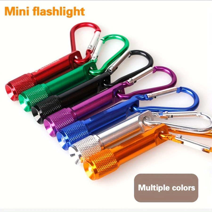 Mini Keychain Flashlight Bulk 20 Pack, LED Key Chain Light Tiny Pocket Torch Multicolor, Small Flashlight Set for Outdoor Camping Hiking Emergency Everyday Carry Party Favors Gift