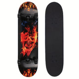 Flaming Skull Graphic