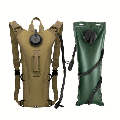Water Bladder Backpack with 3L & 101.44oz BPA-Free Bladder – Oxford Cloth Hydration Pack for Hiking, Camping & Outdoor Adventures, Multiple Colors Available