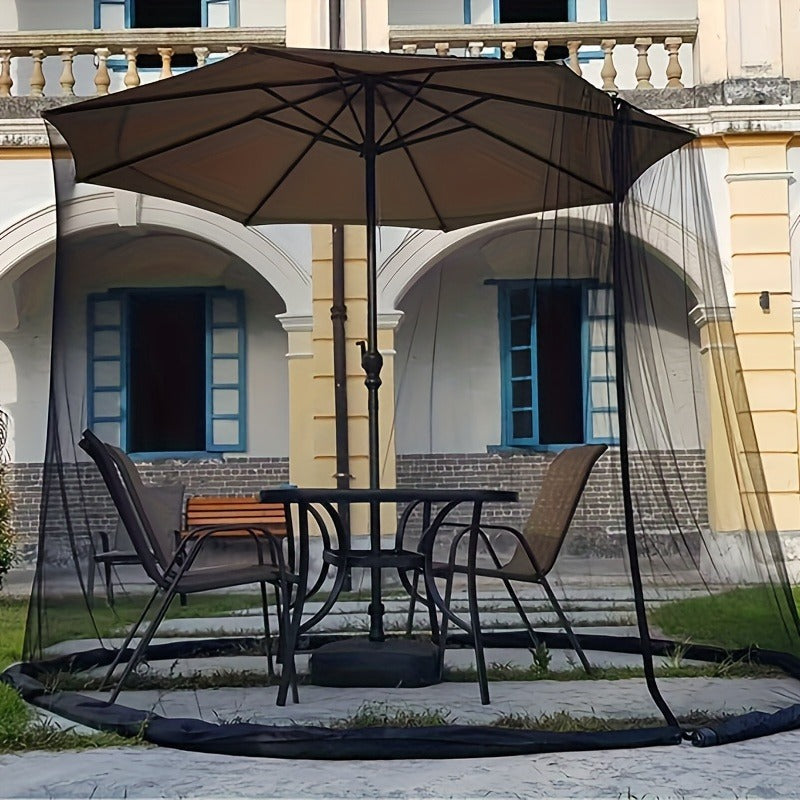 Outdoor Screen House Tent | Large Mosquito Net Double Zipper Yard