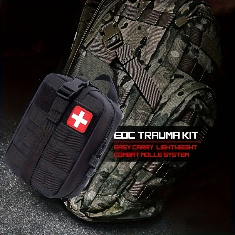 157PCS MOLLE Survival Kit – Outdoor First Aid Emergency Gear for Camping Hiking Adventure Travel Car Home Office School, Complete Survival Tools Set, Best Gift for Men & Women