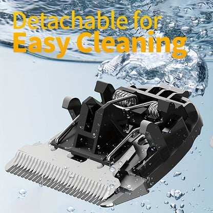 Pet Grooming Kit with Quiet Rechargeable Clippers - Cordless Electric Shaver & Complete Tool Set for Dogs and Cats, Low Noise Home Grooming with Digital Display Option
