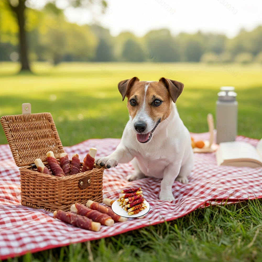Dog Treats High Protein Training Sticks Chicken Duck Sweet Potato Milk Flavor Healthy Digestible Reward Snacks for Small Medium Large Dogs 200g 400g