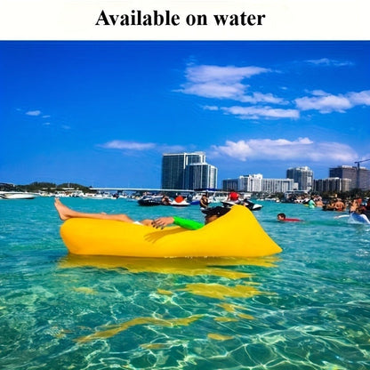 Inflatable Air Sofa Outdoor Camping Lounger 440LB Heavy Duty Quick Inflate Portable Lazy Bag Sofa Bed with Carry Bag Lightweight Compact for Beach Hiking Music Festival Travel 6 Colors