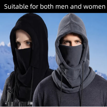 Thermal Knit Beanie for Men – Fleece Lined Skull Cap, Stretchable Soft Winter Hat for Cold Weather, 2-Pack