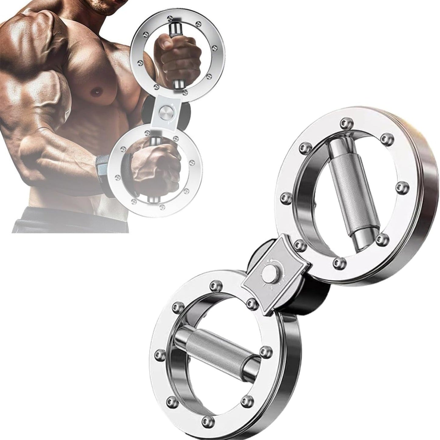 Grip Strength Trainer Adjustable Resistance Wrist Arm Machine Forearm Workout Boxing Combat Fitness Training Equipment for Men